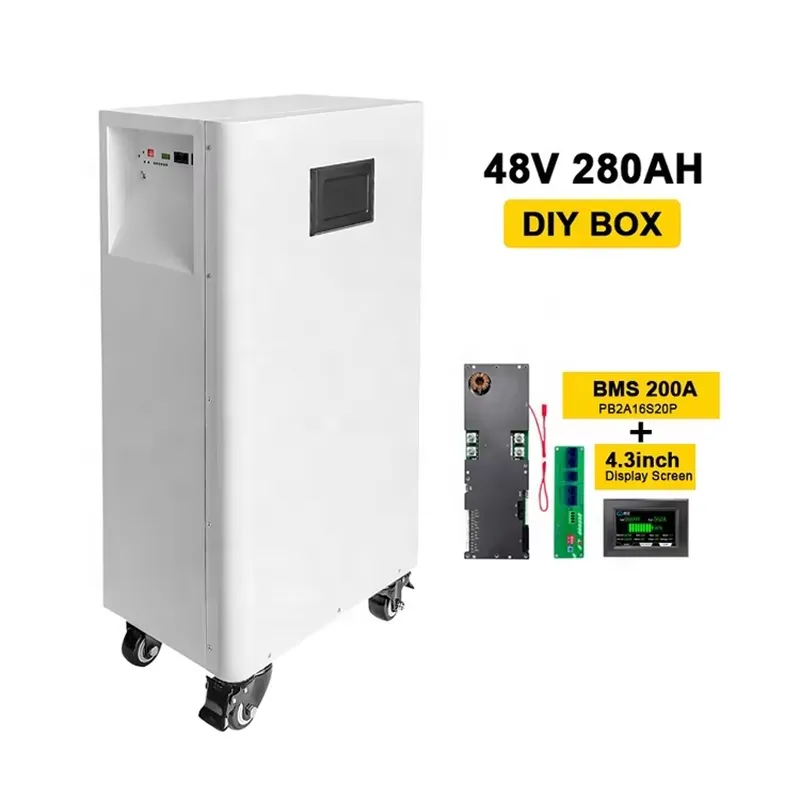Lifepo4 Battery 51.2V 280Ah - LiFePO4バッテリーボックスラック 48V 51.2V 280Ah 300Ah用 空メタルケース