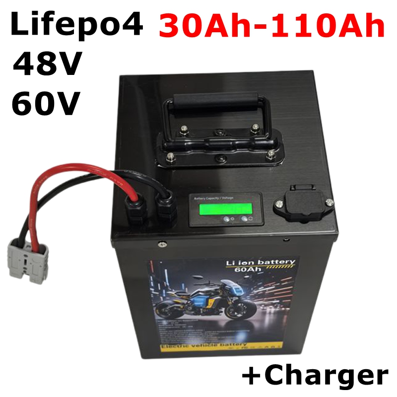Lifepo4 48V 50Ah Golf Cart - BMS 16S 48V 20S 60V リチウム鉄リン酸バッテリー