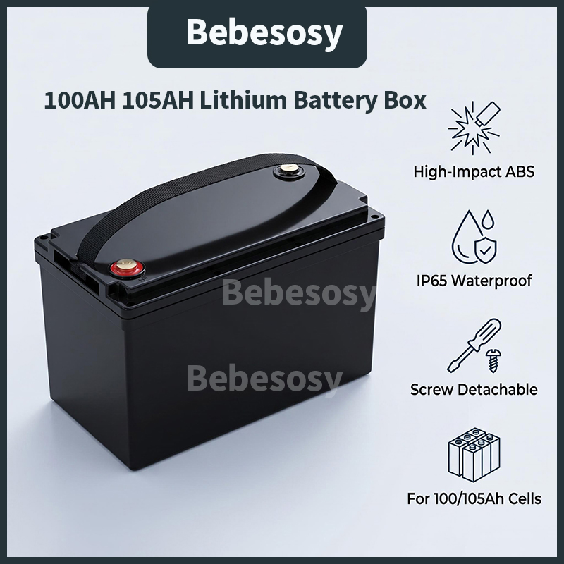 Lifepo4 Battery Box Diy 12V 100Ah - 12VバッテリーケースDIY組立ボックス 12V 100AH 105AH LiFePO4バッテリーケースDIY組立ボックス