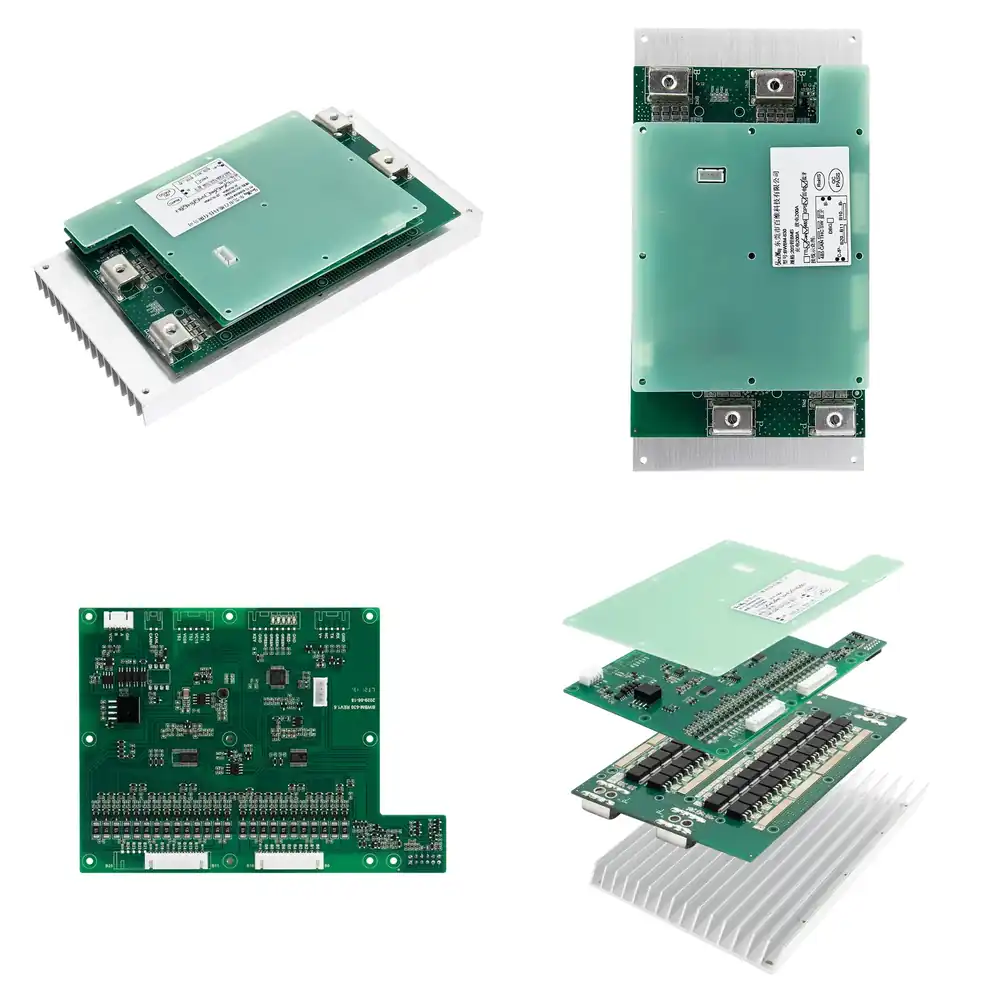 Smart Bms 16S 48V 200A Bluetooth - 16S 48V LiFePO4スマートBMSボード（13S 14S 15S 16Sリチウム電池用）100A