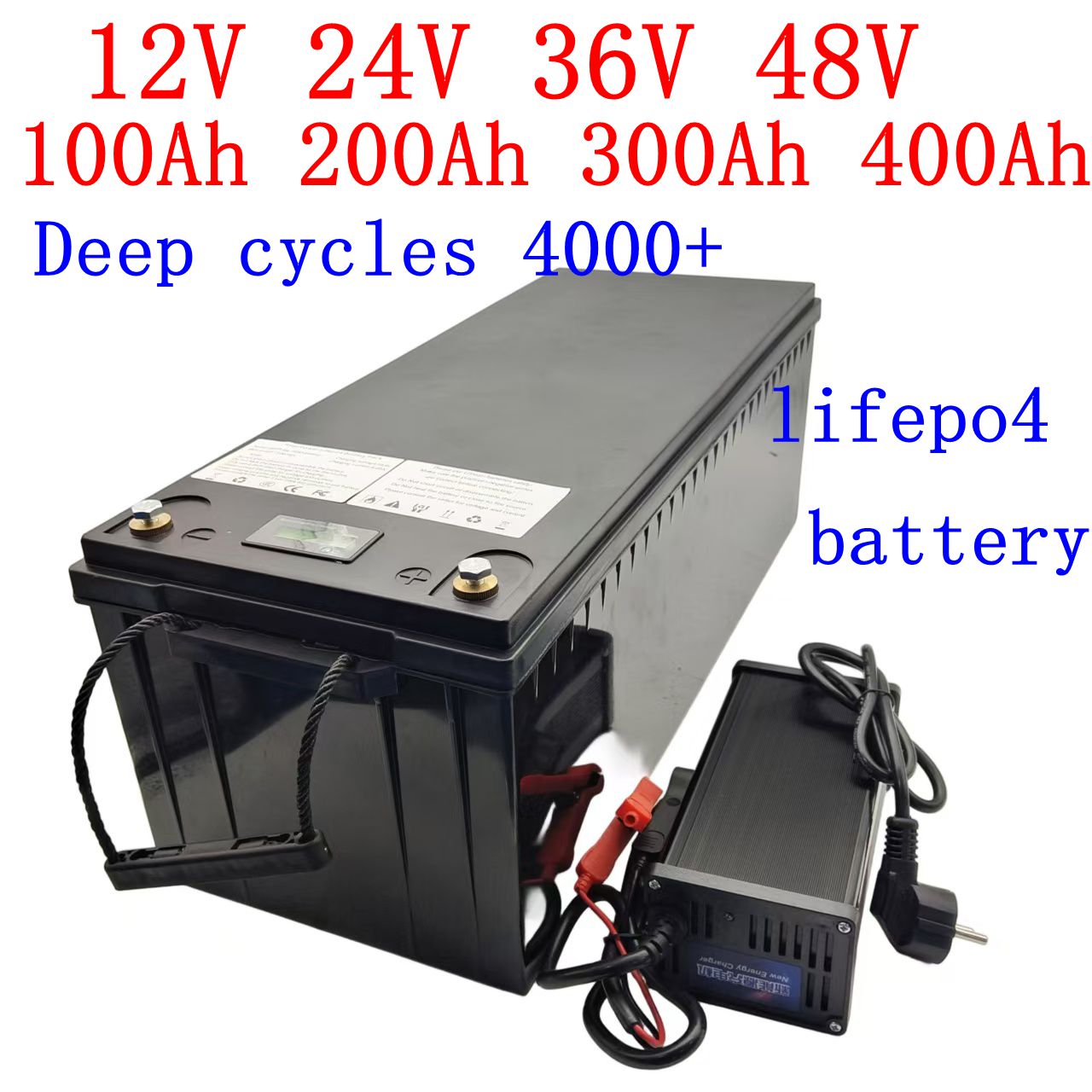 Lifepo4 Battery 24V 200Ah - 12V 200AH 300AH 400AH 24V 150AH