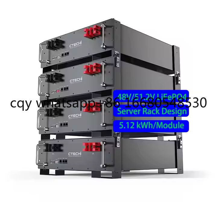 Lifepo4 48V 100Ah Server Rack - 48V 51.2V 100Ah 200Ah リチウム電池 BMS