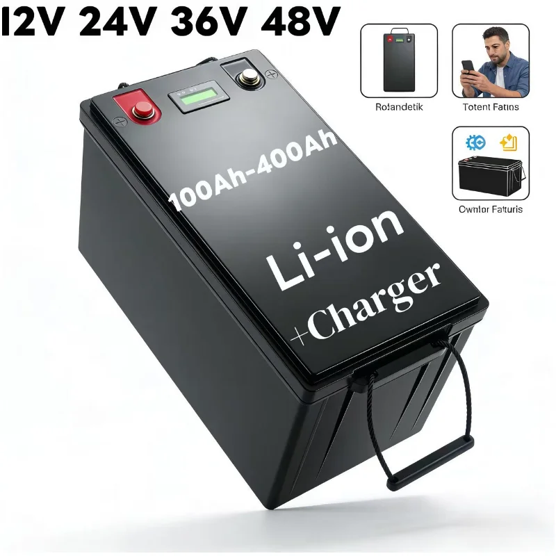 12V 100Ah Lifepo4 Bluetooth Bms - Bluetooth BMSリチウム電池 | 12V-48V 100Ah-400Ah |