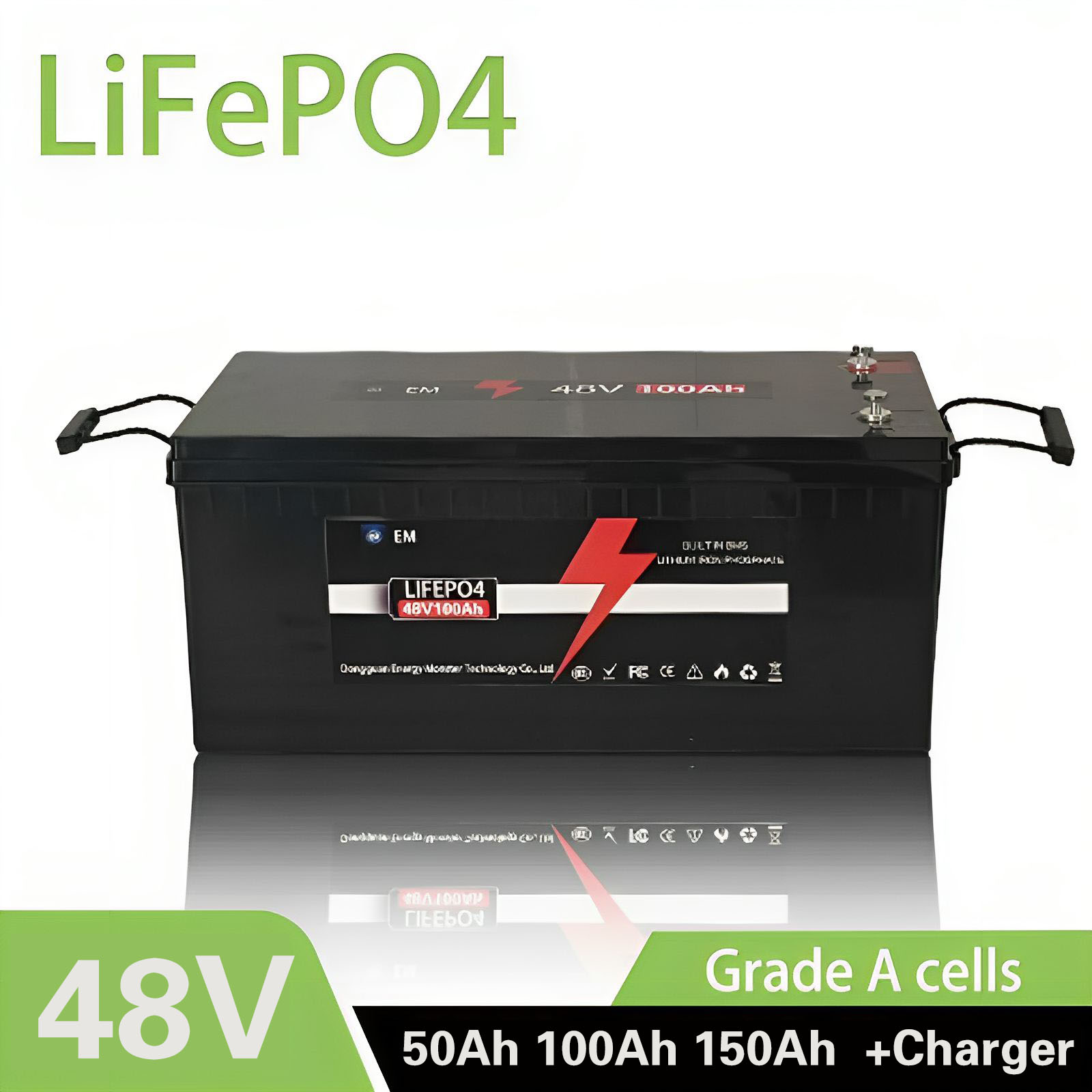 Lifepo4 48V 50Ah Golf Cart - 48v 50Ah 100AH 150Ah lifepo4 バッテリー