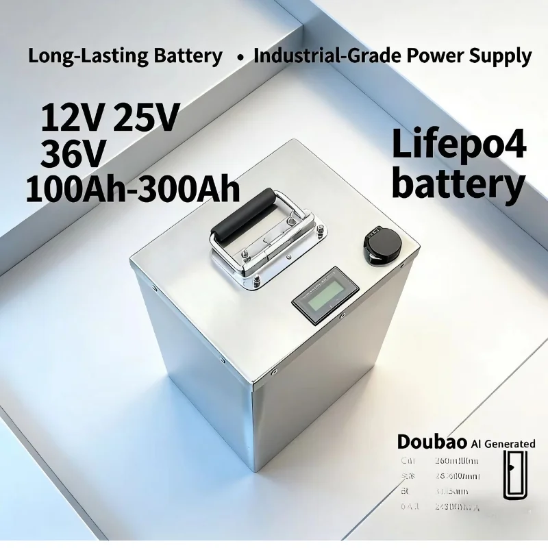 Lifepo4 Battery 24V 100Ah Trolling Motor - 12V/24V/36V 100Ah‑300Ah ディープサイクル LiFePO4 リチウムバッテリー、マリングレード防水、ボートトローリングモーター、ヨット P
