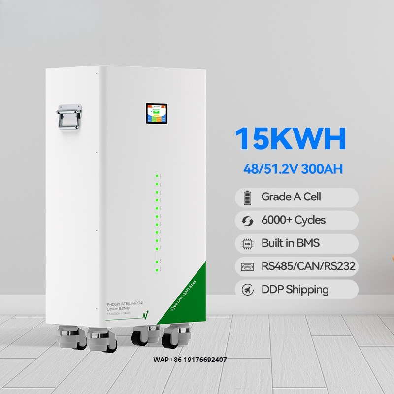 Lifepo4 Battery 51.2V 280Ah - JK BMS 15kWh 51.2V 280Ah/314Ah 分割型ハイブリッドグリッドソーラーバッテリー