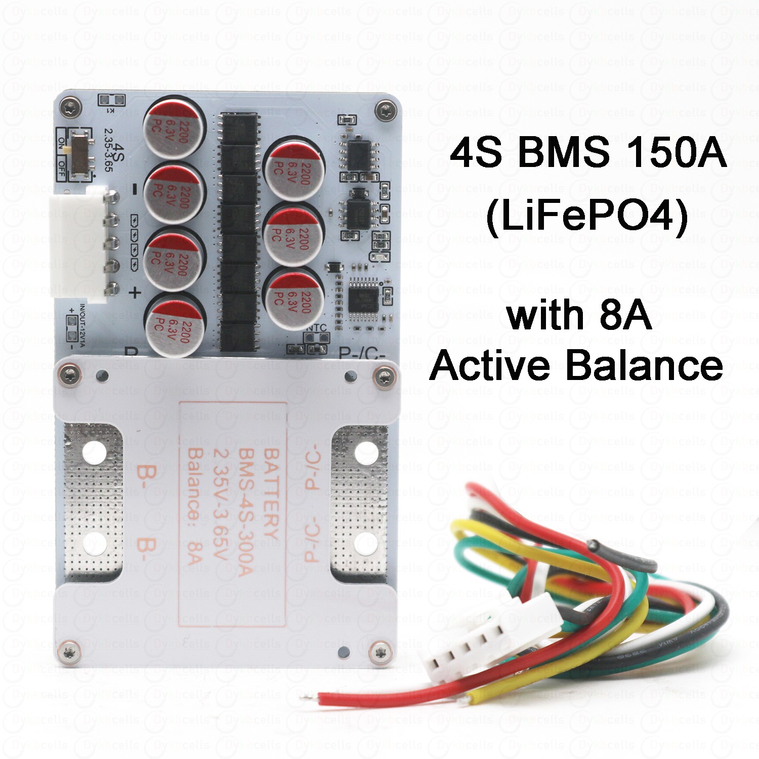 Battery Balancer 4S 12V Active Equalizer - BSM 4S 150A LiFePO4 リチウム電池保護ボード アクティブバランス付き