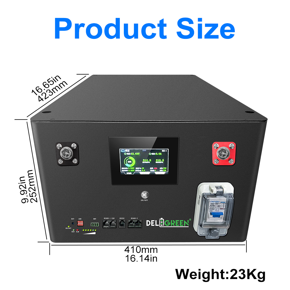 Lifepo4 Battery 51.2V 280Ah - DIY 24V LiFePO4バッテリー筐体ケース JK 16S 200AスマートBMS