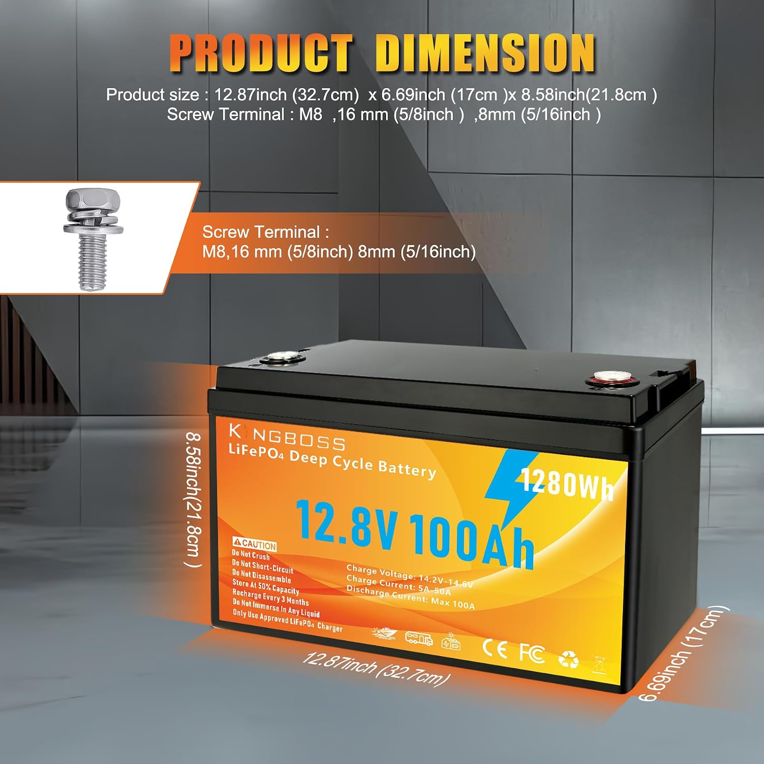 RV用ソーラー蓄電システム向け、12V 100Ahのリチウム - Lifepo4 Battery 12V 100Ah のレビューと価格