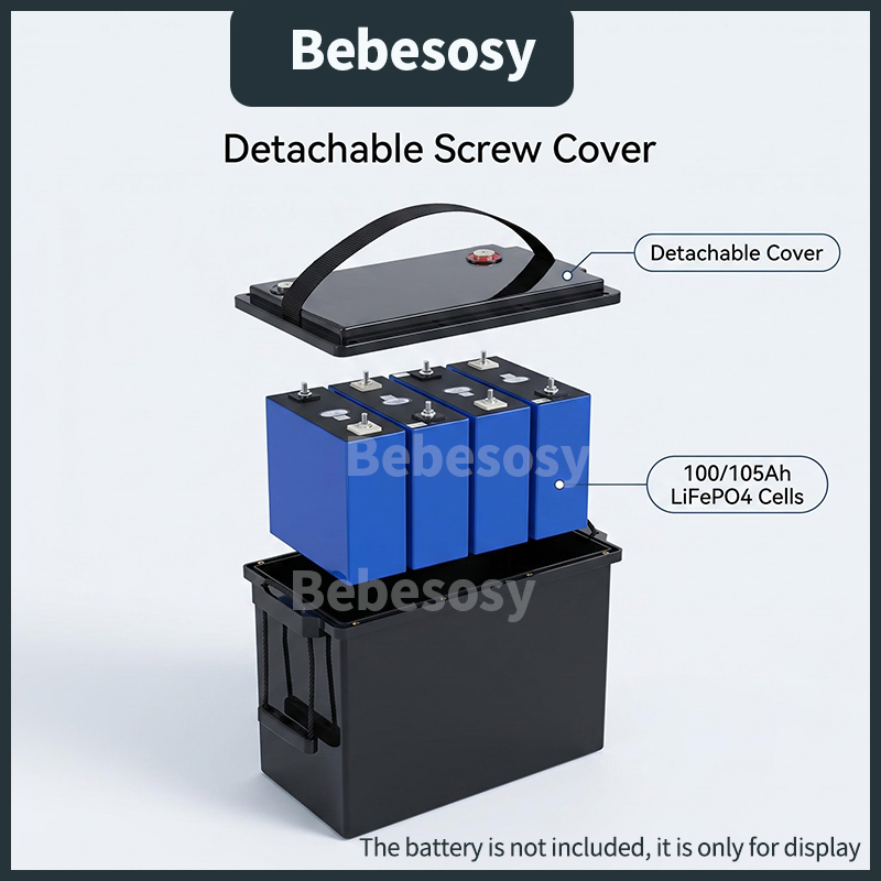 12VバッテリーケースDIY組立ボックス 12V 100AH - Lifepo4 Battery Box Diy 12V 100Ah のレビューと価格