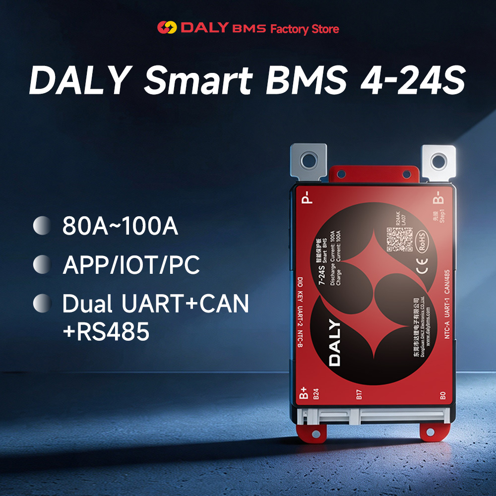 DALY SMART BMS LFP 4S 7S 8S 16 - Lifepo4 Battery 36V 100Ah のレビューと価格