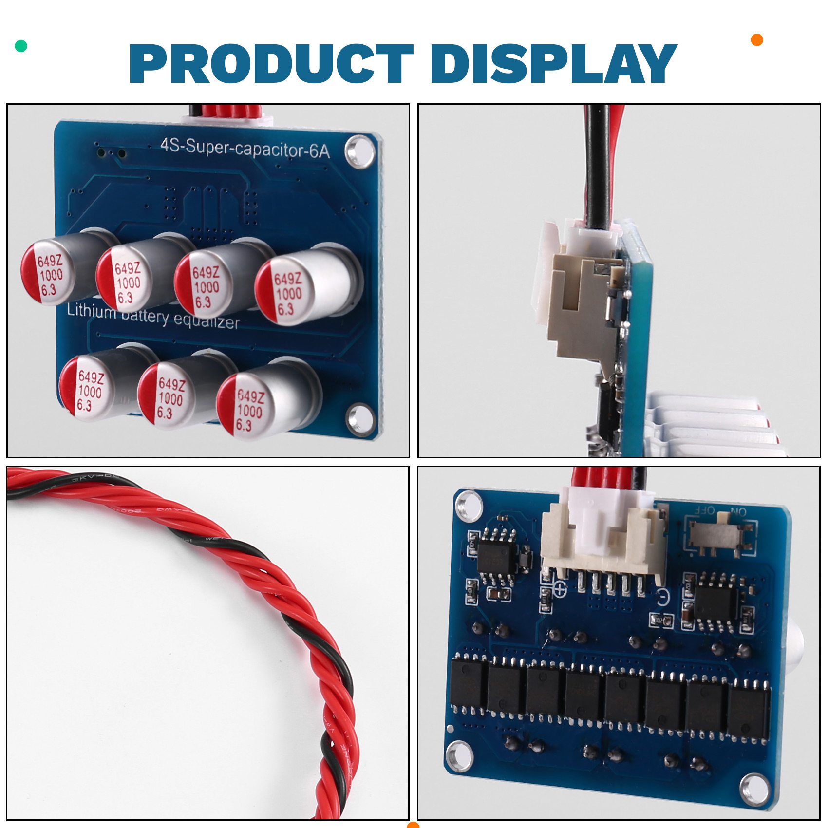 A84E-4X 4S 6A アクティブイコライザー Life - Battery Balancer 4S 12V Active Equalizer のレビューと価格