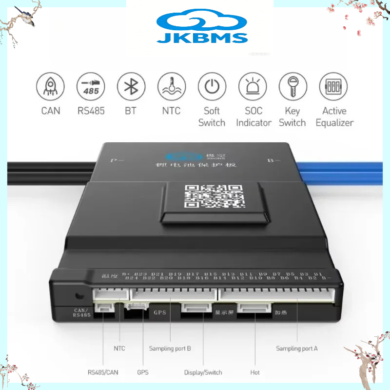 JKBMS 100A 120A 150A 200A リチウム - Lifepo4 Battery 24V 200Ah のレビューと価格
