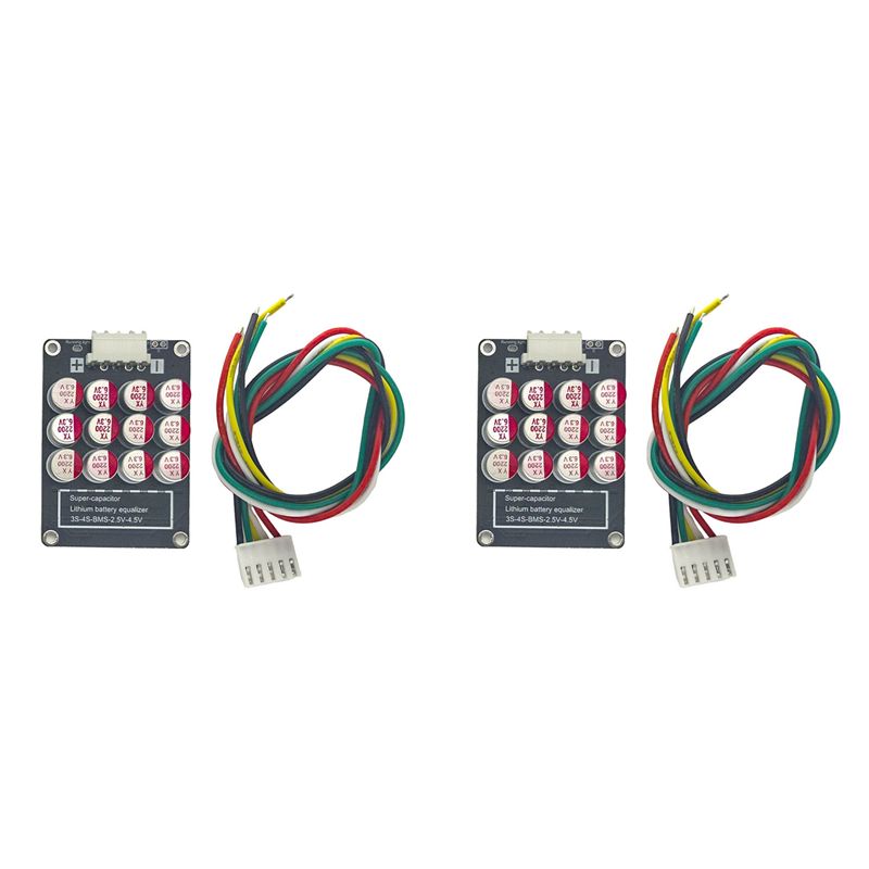 2X 4S 5A リチウムバッテリーイコライザー アクティブ - Battery Balancer 4S 12V Active Equalizer のレビューと価格