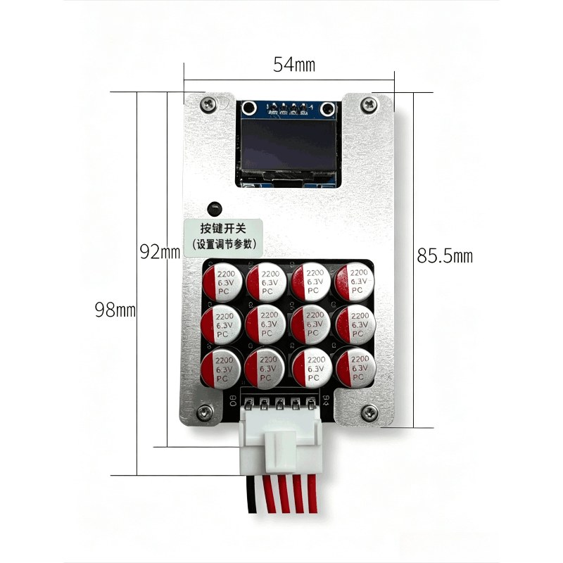 5A 3S 4S アクティブバッテリーバランサー、OLEDデ - Battery Balancer 4S 12V Active Equalizer のレビューと価格