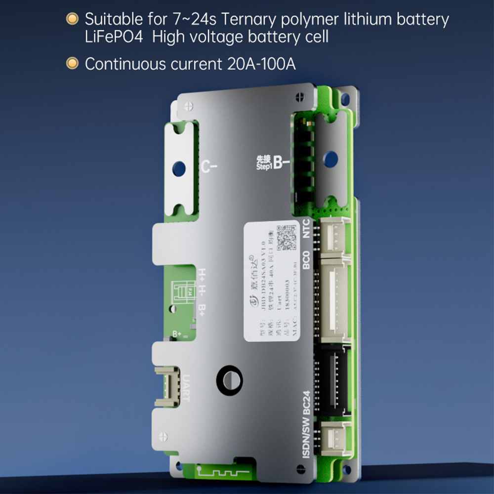 JBD スマート LiFePO4 BMS 7S 8S 24V - Lifepo4 Battery 36V 100Ah のレビューと価格