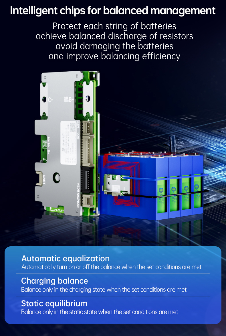 JBD スマート LiFePO4 BMS 7S 8S 24V - Lifepo4 Battery 36V 100Ah のレビューと価格