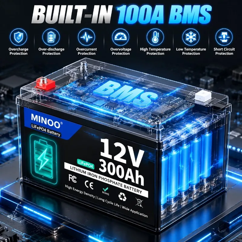 12V 300Ah リチウム鉄リン酸バッテリー。太陽光発電用 - Lifepo4 12V 300Ah Deep Cycle のレビューと価格