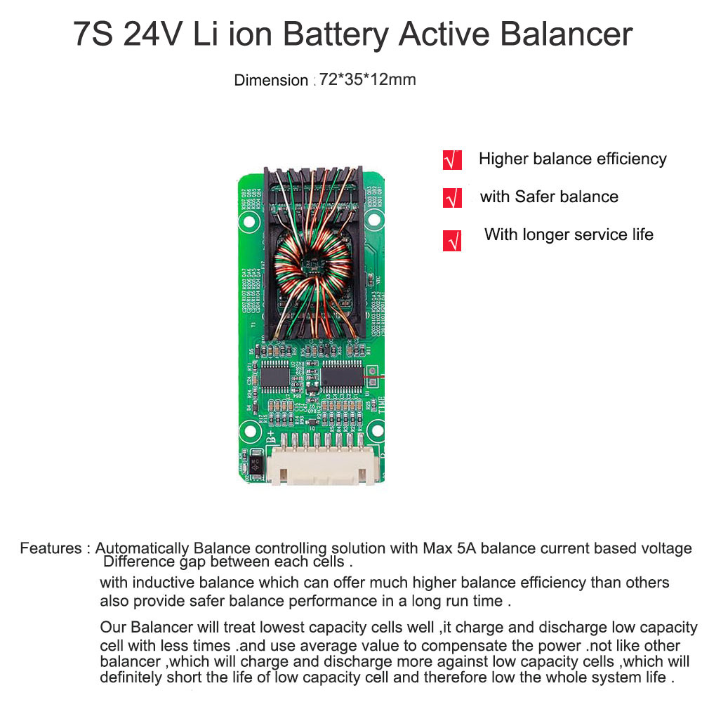 12V 36V 48V 60V 72V lifepo4または - Battery Balancer 4S 12V Active Equalizer のレビューと価格