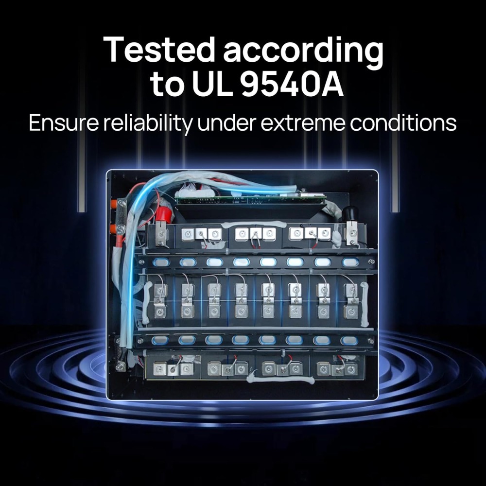 認定済み |   5120Whサーバーラックバッテリー 太陽 - Lifepo4 48V 100Ah Server Rack のレビューと価格