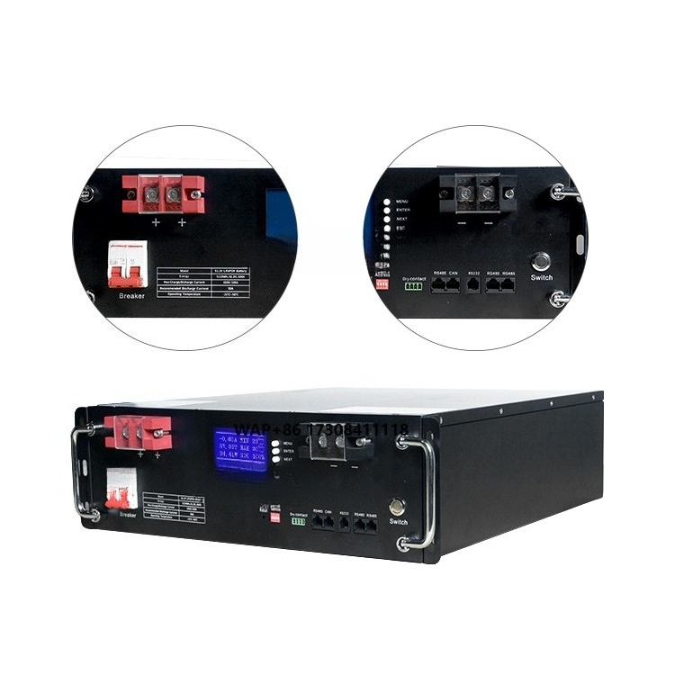 5KWh 10KWh 15kWh 24V 48V 51.2V - Lifepo4 48V 100Ah Server Rack のレビューと価格