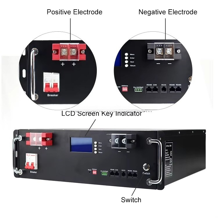 5KWh 10KWh 15kWh 24V 48V 51.2V - Lifepo4 48V 100Ah Server Rack のレビューと価格