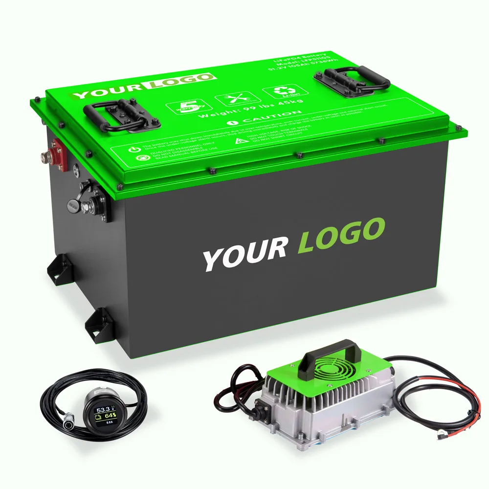 48V 51.2V Lifepo4リポバッテリー搭載ゴルフカ - Lifepo4 48V 50Ah Golf Cart のレビューと価格