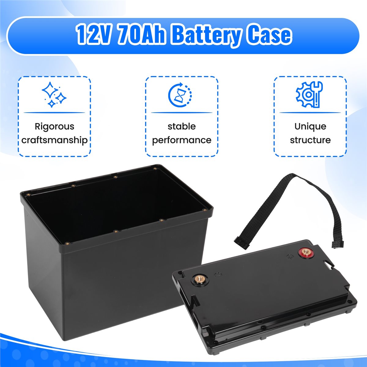便利な12V70Ah収納ボックス 12V 70Ahバッテリー - Lifepo4 Battery Box Diy 12V 100Ah のレビューと価格