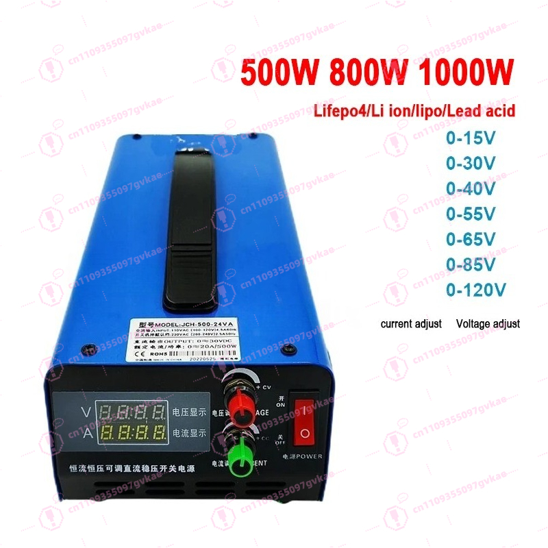 1000W調整可能充電器 800W 500W Lifepo4 - Lifepo4 Charger 48V 20A のレビューと価格
