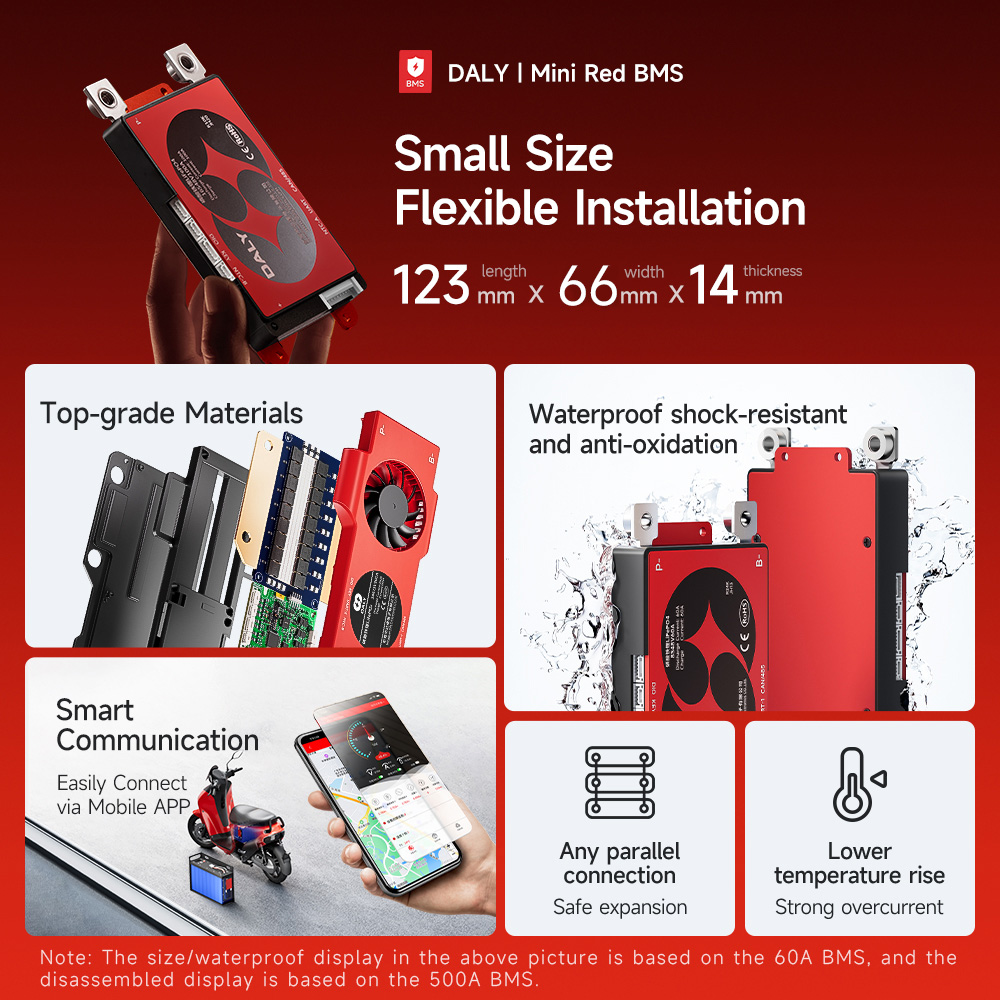 DalyスマートBMS 4S Lifepo4 12V 100 - Lifepo4 Battery 24V 200Ah のレビューと価格
