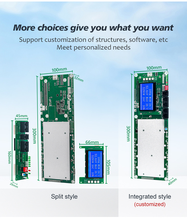 16S 48V 200A LiFePO4 BMS – CAN - Smart Bms 16S 48V 200A Bluetooth のレビューと価格