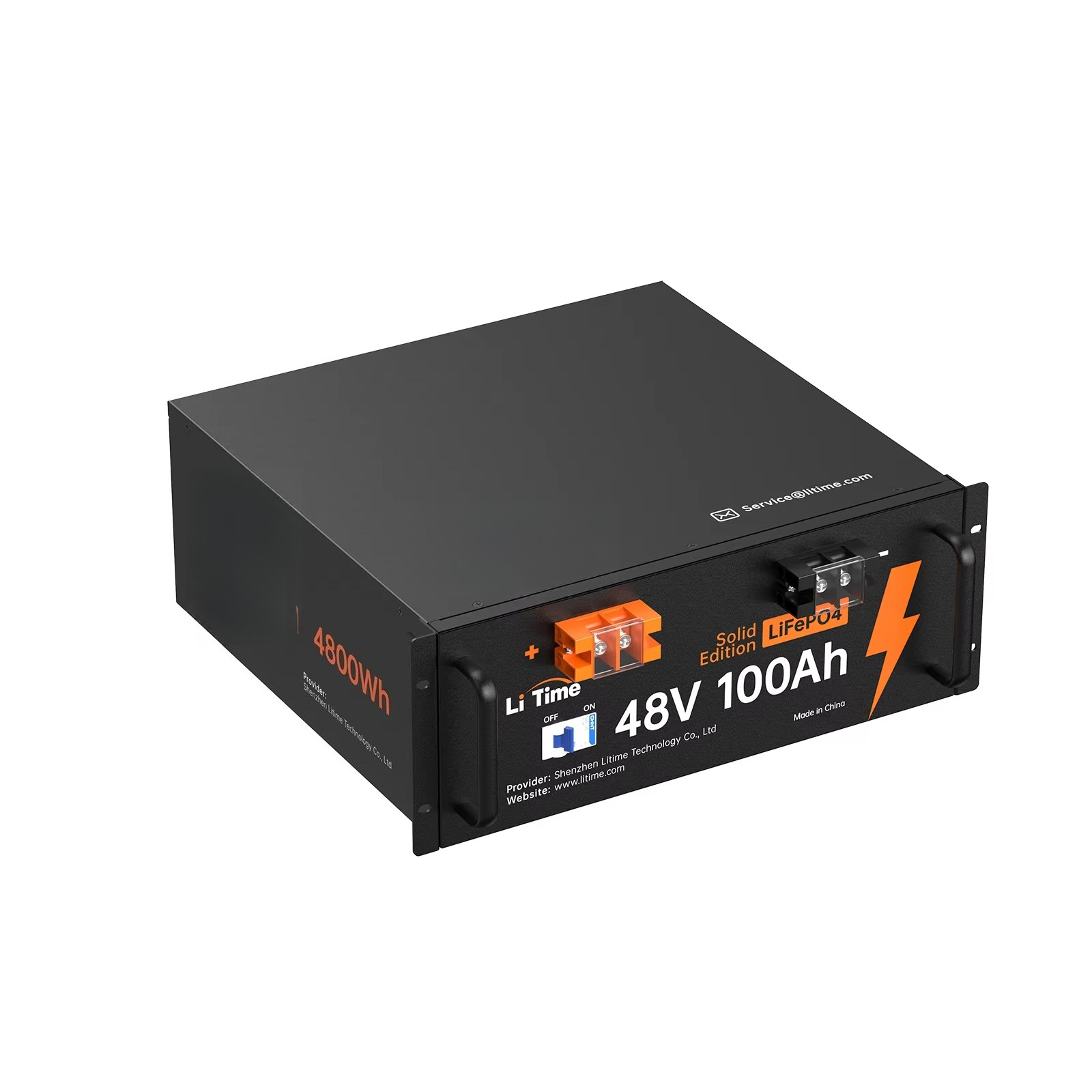 LiTime 48V 100Ah サーバーラック LiFeP - Lifepo4 48V 100Ah Server Rack のレビューと価格
