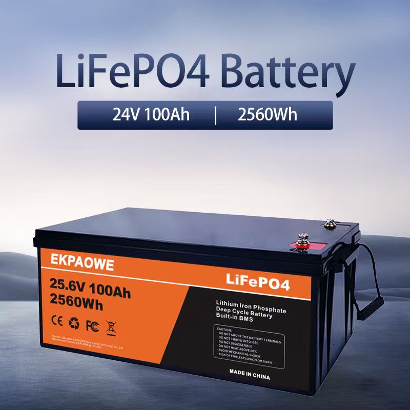 EKPAOWE 24V 25.6V 100AH LiFePO - Lifepo4 Battery 24V 100Ah Trolling Motor のレビューと価格