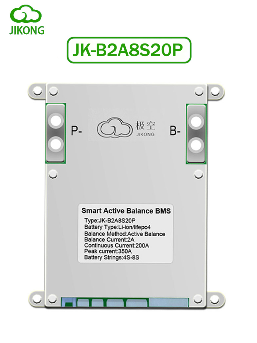 JK BMS 200A JK-B2A8S20P JKBMS  - Lifepo4 Battery 24V 200Ah のレビューと価格