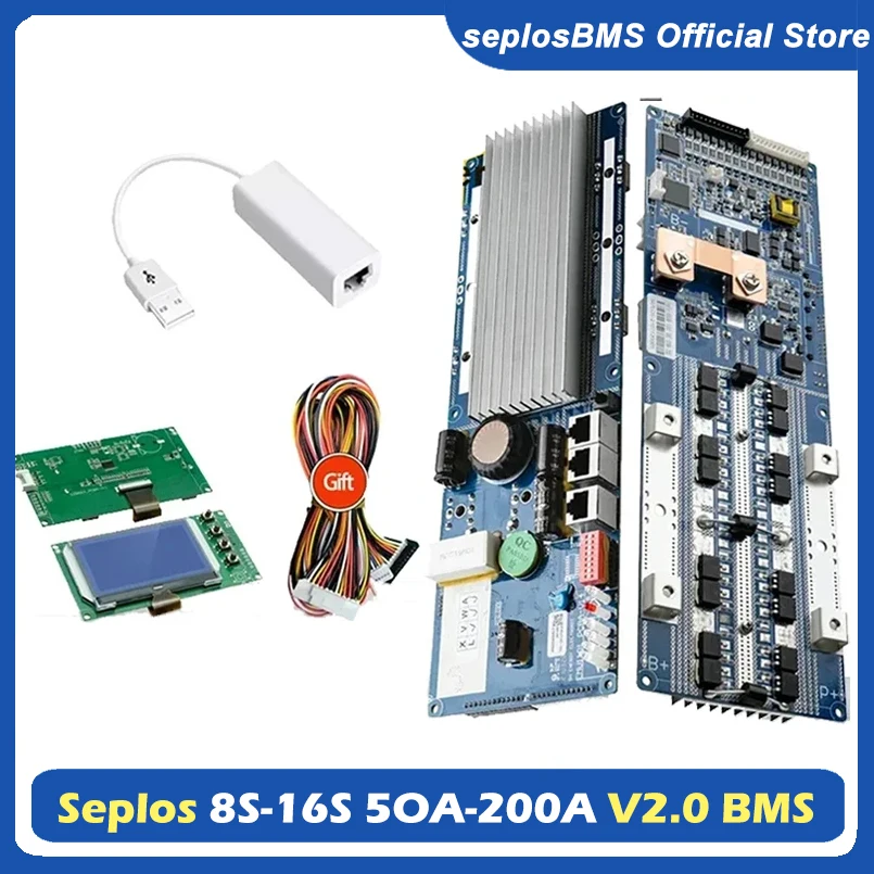 スマートBMSサポートボード,Bluetooth, Li-i - Smart Bms 16S 48V 200A Bluetooth のレビューと価格