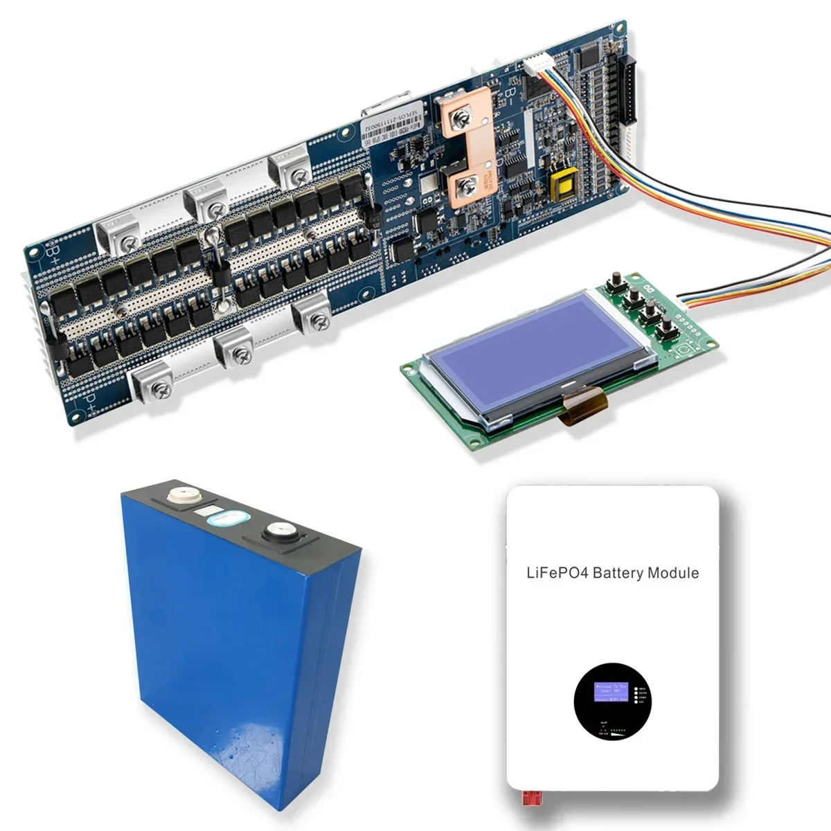 スマートBMSサポートボード,Bluetooth, Li-i - Smart Bms 16S 48V 200A Bluetooth のレビューと価格