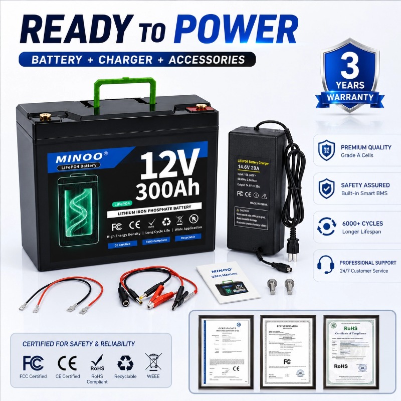 12V 300Ah リチウムリン酸鉄バッテリー。300A B - Lifepo4 12V 300Ah Deep Cycle のレビューと価格