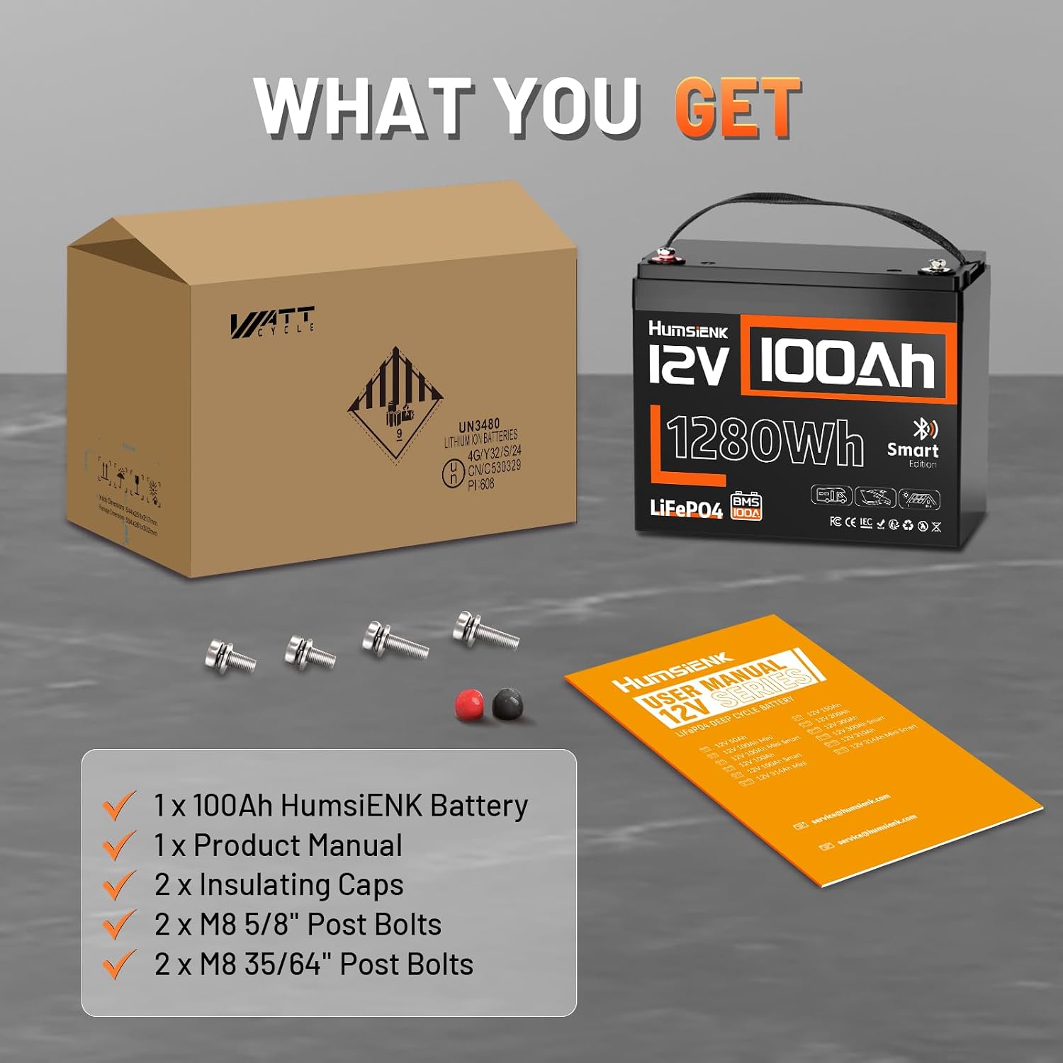 12V 100Ah リチウム鉄リン酸バッテリー 1280Wh - 12V 100Ah Lifepo4 Bluetooth Bms のレビューと価格