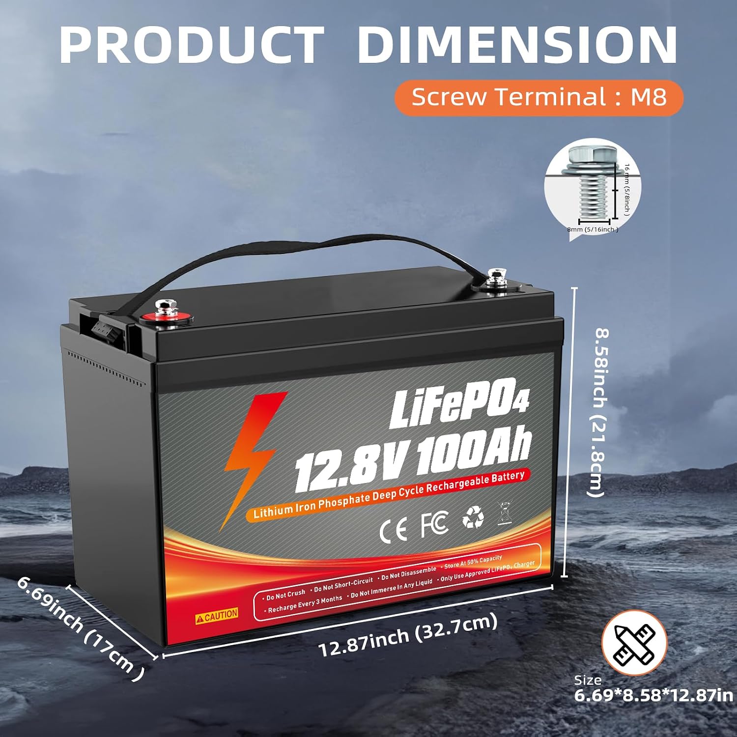 12V 100Ahのリチウム鉄リン酸バッテリー。100AのB - Lifepo4 Battery 12V 100Ah のレビューと価格