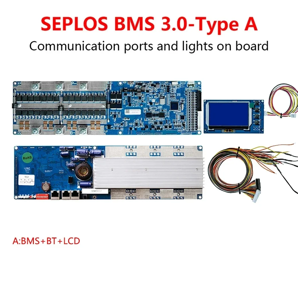 Seplos BMS 3.0 スマートBMS 100A/15 - Smart Bms 16S 48V 200A Bluetooth のレビューと価格