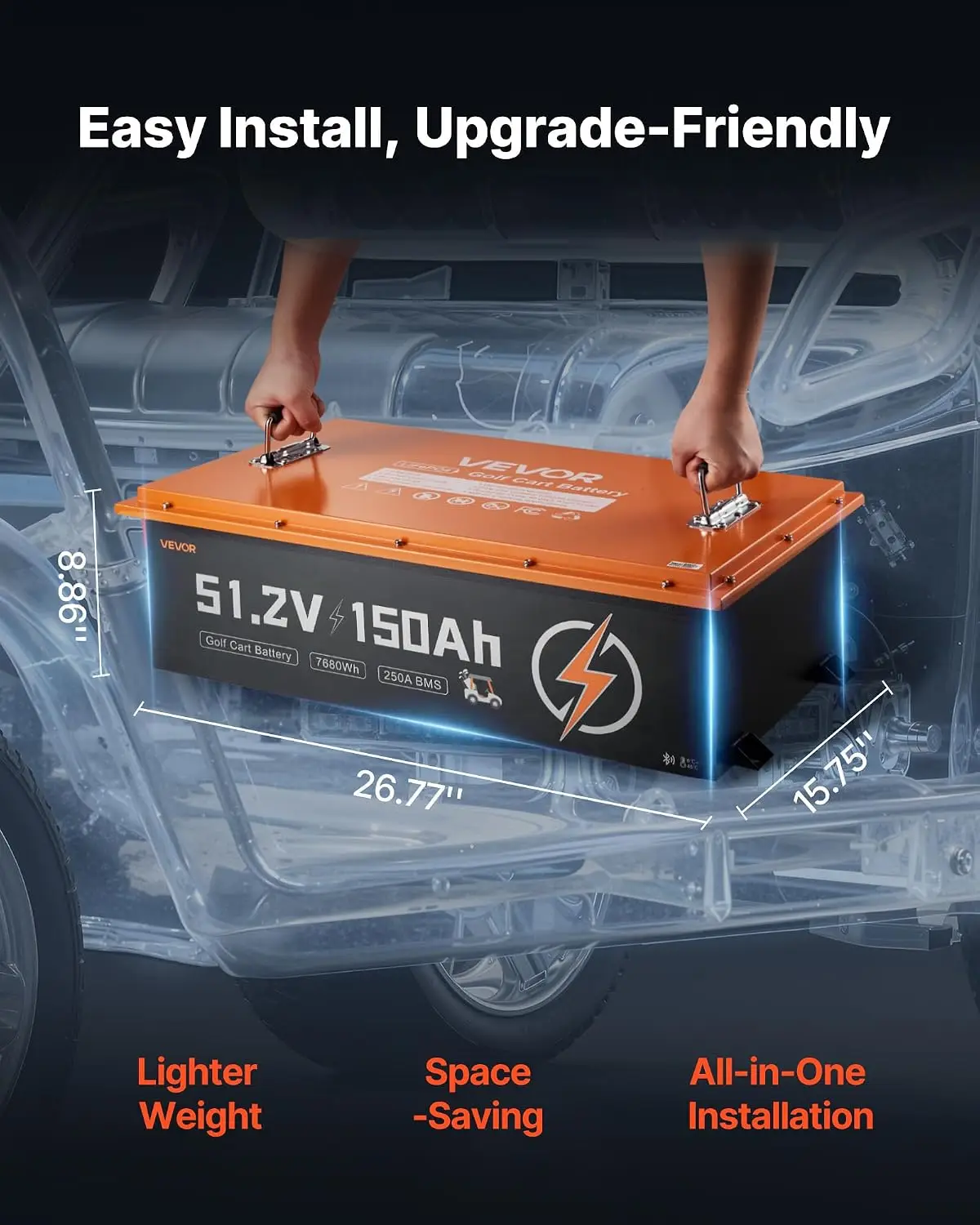 48V（51.2V）150AHリチウムゴルフカートバッテリー - Lifepo4 Charger 48V 20A のレビューと価格